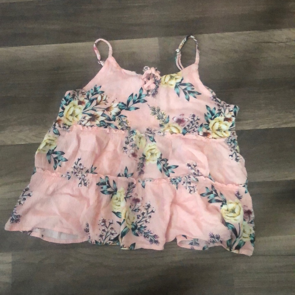 floral tank top